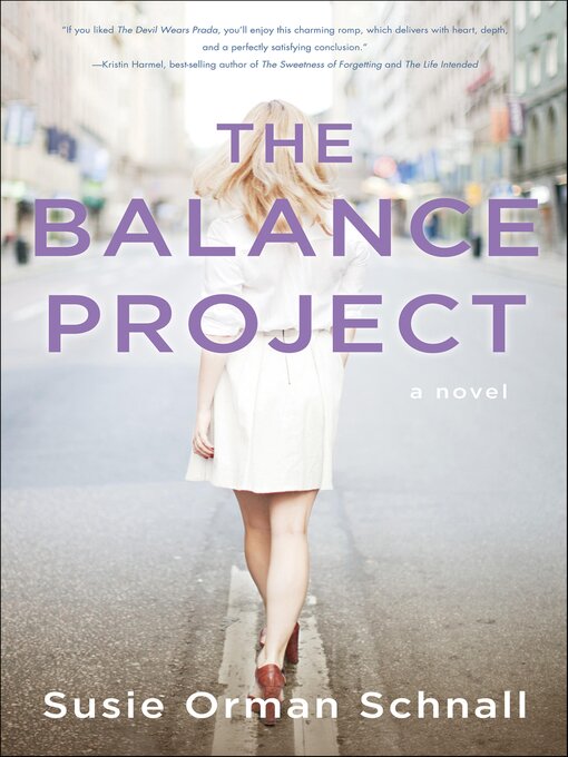 Title details for The Balance Project by Susie Orman Schnall - Available